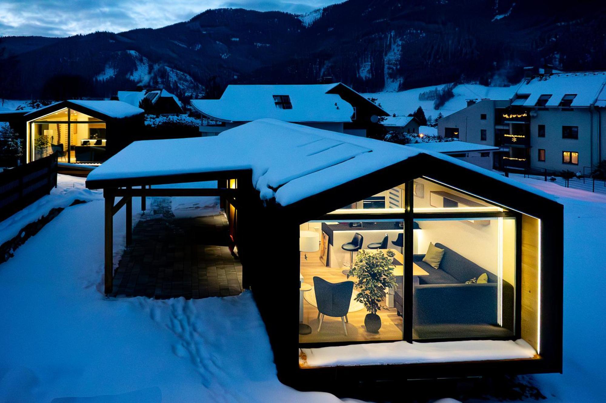 Chalet Stuhleckblick-Ferienhaus Direkt An Der Piste Und Mit Eigener Sauna Spital am Semmering Eksteriør billede