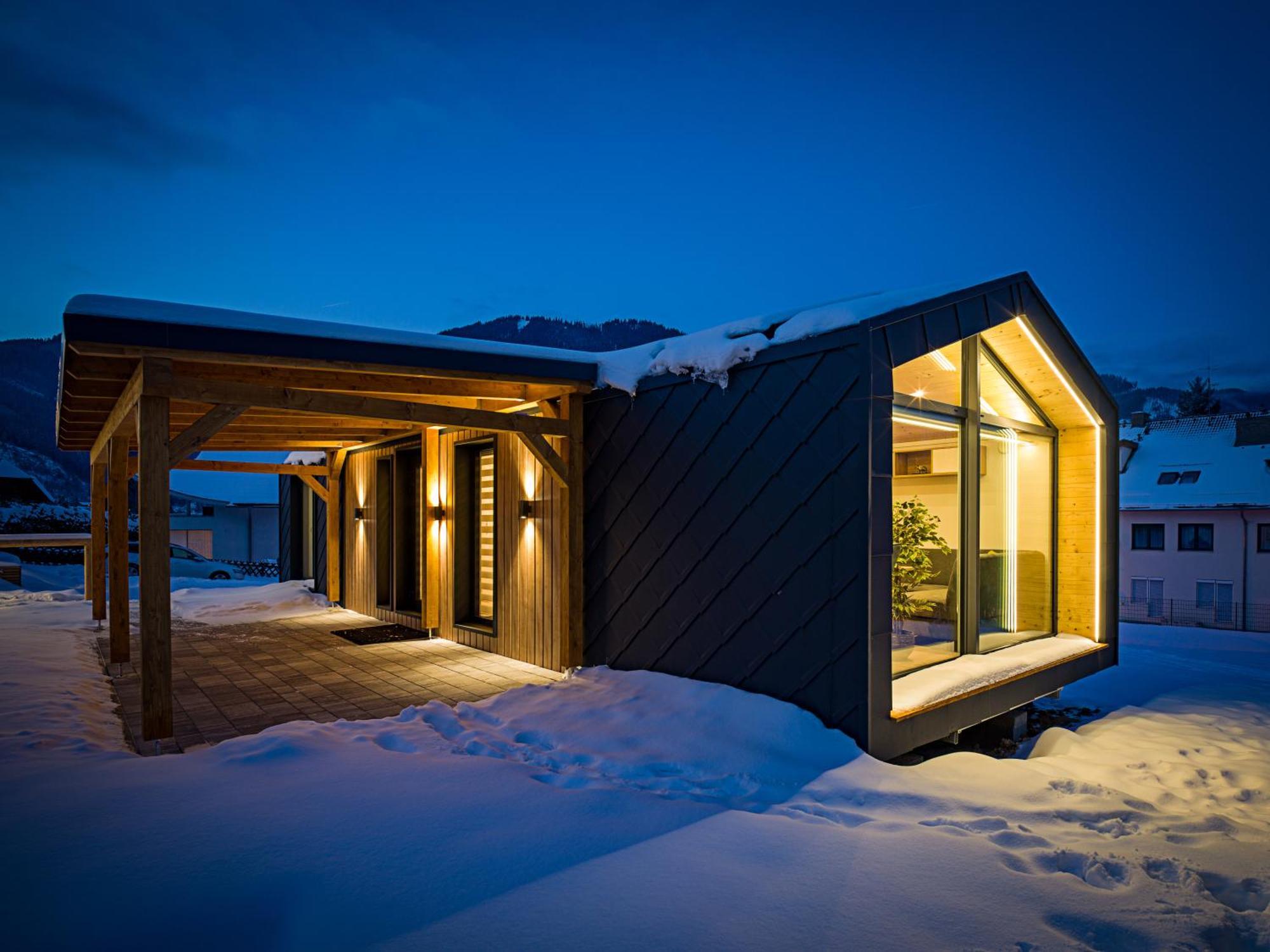 Chalet Stuhleckblick-Ferienhaus Direkt An Der Piste Und Mit Eigener Sauna Spital am Semmering Eksteriør billede